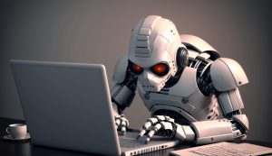 AI umela inteligence robot vyhledavani midjourney