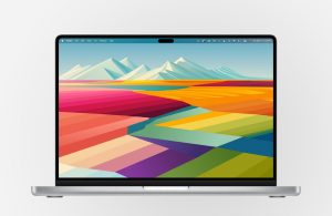 Počítač MacBook Air na tiskovém snímku