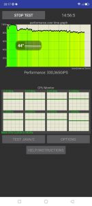 ZTE Nubia RedMagic 8 Pro test chlazení 2