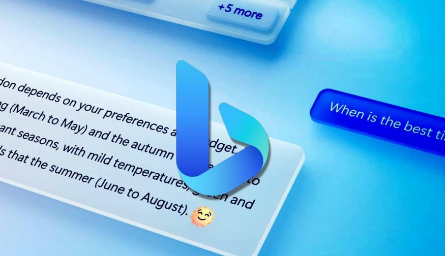 Chatbot Bing Chat poháněný umělou inteligencí