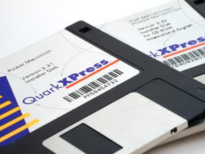 two diskettes