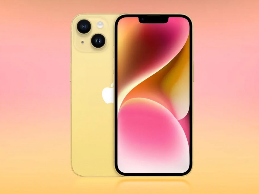 iphone 14 zluta barva 9to5mac