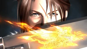 Úvodní obrázek ze hry Final Fantasy VIII