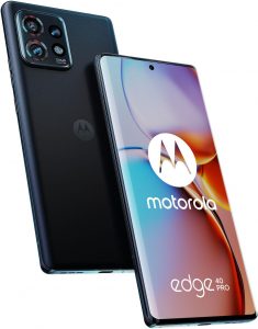 motorola edge 40 pro BasicPack Interstellar Black PDP Hero1