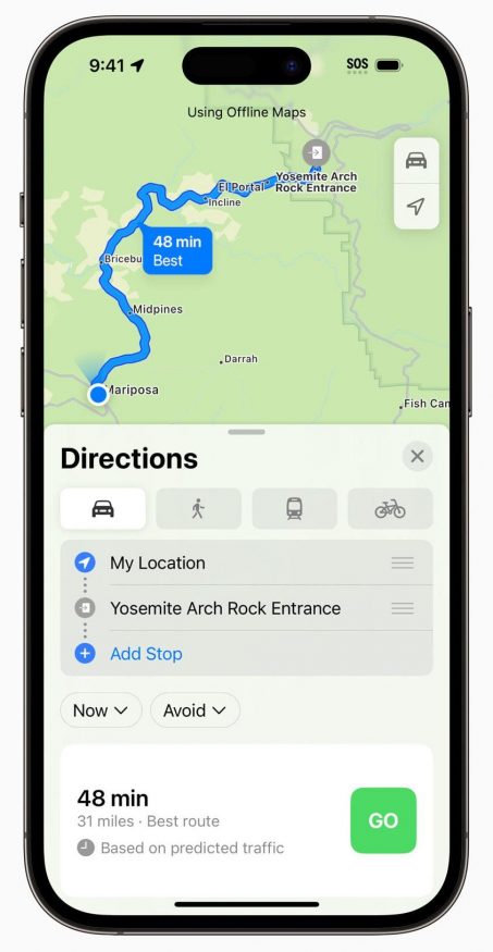 Mapové podklady od Applu půjde konečně využít i bez internetu