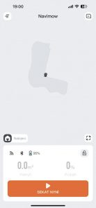 Vytvořená mapa