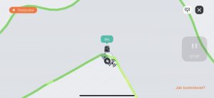 Průběh testu sekačky Navimow