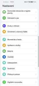 Screenshot com android settings