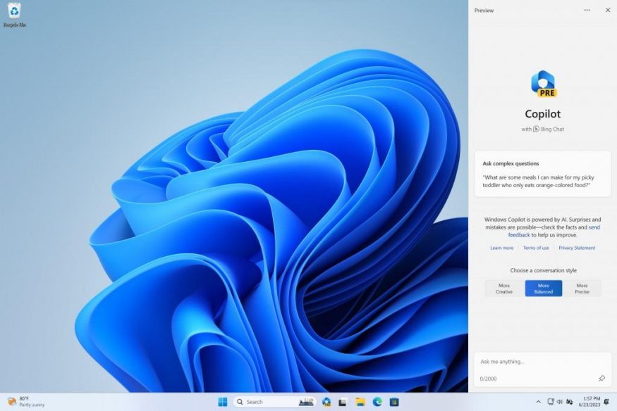 Windows 11 (2) Systém Windows 11 s funkcí Copilot