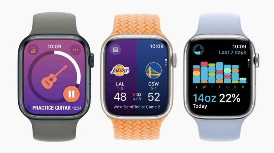 Nové ciferníky ve watchOS 10