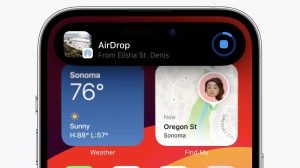 iOS AirDrop data