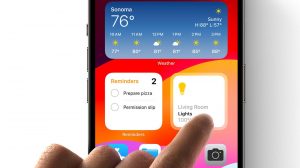 Interaktivní widgety v iOS 17