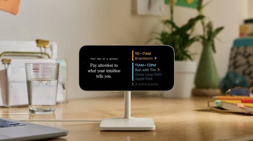 Klidový režim v iOS 17