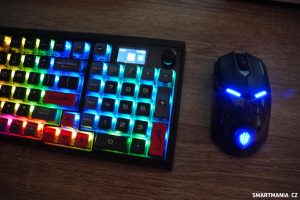 Nubia RedMagic klávesnice a myš - podsvícení