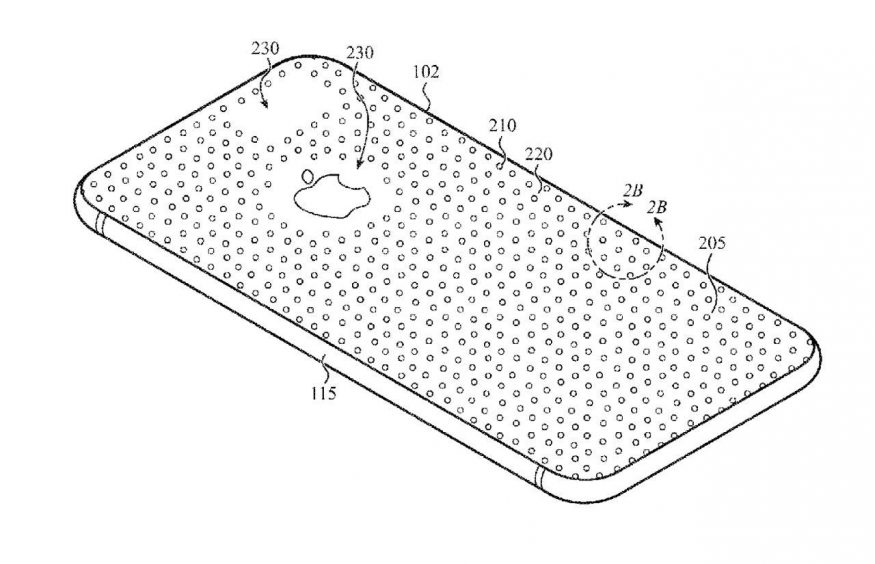 Patent popisuje možné použití více materiálů, ze kterých by byla vyrobena šasi