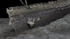 Nejmodernější 3D sken - vrak lodi Titanic