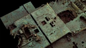 Nejmodernější 3D sken - vrak lodi Titanic