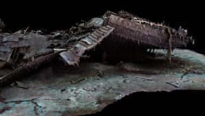 Nejmodernější 3D sken - vrak lodi Titanic