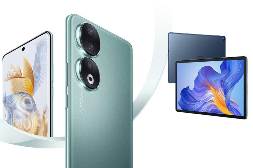 Chytrý telefon Honor 90 a tablet Honor Pad X8