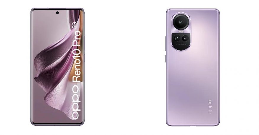 OPPO Reno 10 Pro v růžové barvě