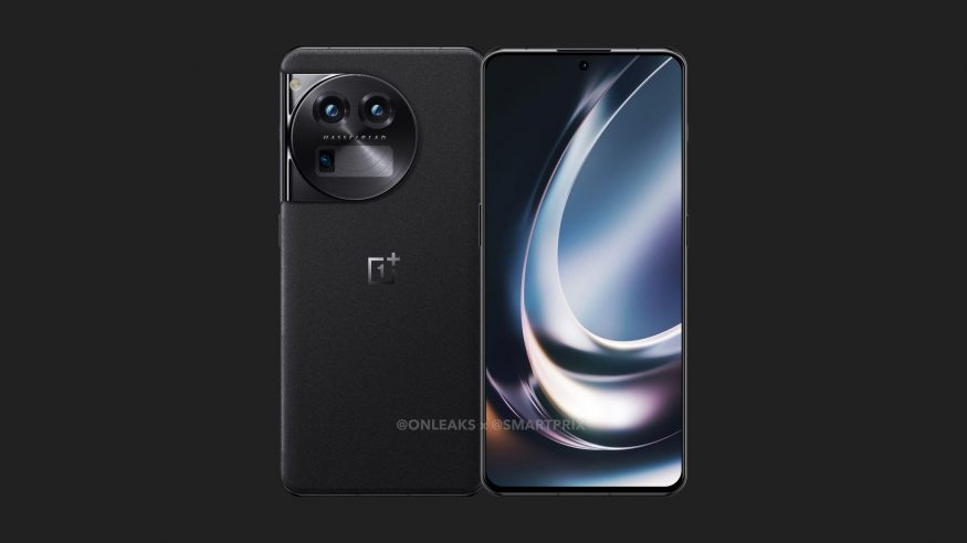 Smartphone OnePlus 12 na neoficiálním renderu