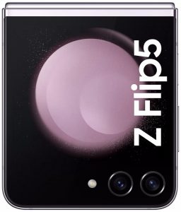 Samsung Galaxy Z Flip 5 v růžové barvě