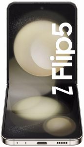 Samsung Galaxy Z Flip 5 v béžové barvě