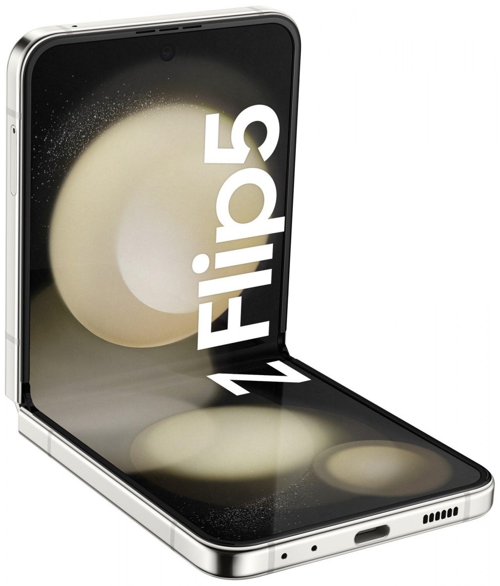 Samsung Galaxy Z Flip 5 v béžové barvě