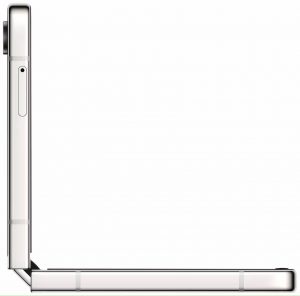 Samsung Galaxy Z Flip 5 v béžové barvě