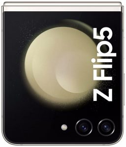 Samsung Galaxy Z Flip 5 v béžové barvě