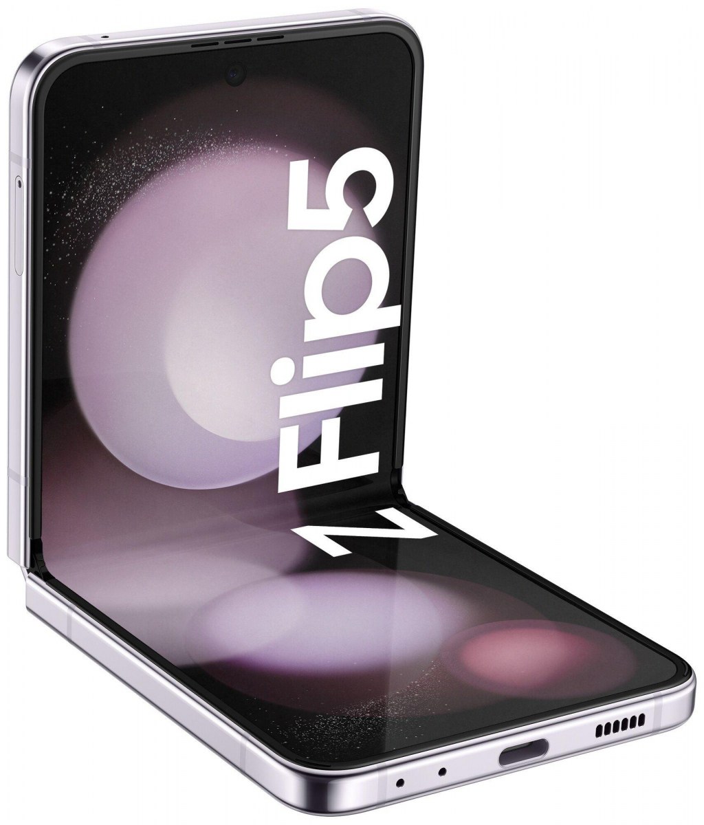 Samsung Galaxy Z Flip 5 v růžové barvě
