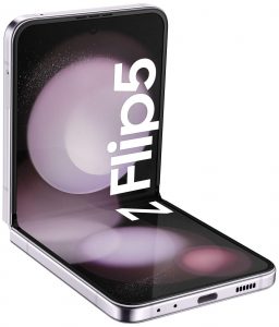 Samsung Galaxy Z Flip 5 v růžové barvě