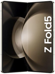 Samsung Galaxy Z Fold 5 v béžové barvě
