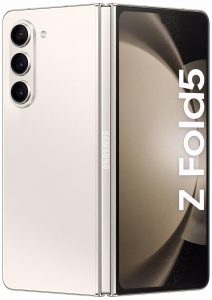 Samsung Galaxy Z Fold 5 v béžové barvě