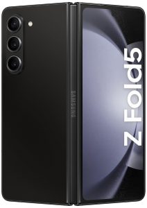 Samsung Galaxy Z Fold 5 ve černé barvě