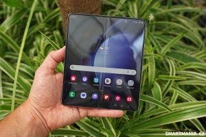 Samsung Galaxy Z Fold 5 v otevřeném stavu