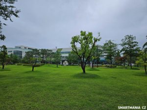 Továrna Samsungu v jihokorejském městě Gumi