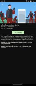 Aktualizace telefonu Sony Xperia 1 Informace o verzi systému Android v mobilu Sony Xperia 1 Průvodce multitaskingu v nastavení smartphonu Sony Xperia 1 Vysunovací lišta systému Android v telefonu Sony Xperia 1 V