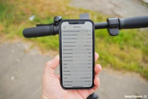 Mobilní aplikace pro koloběžku Sencor Scooter S70