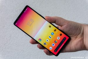 Přední strana mobilu Sony Xperia 1 V