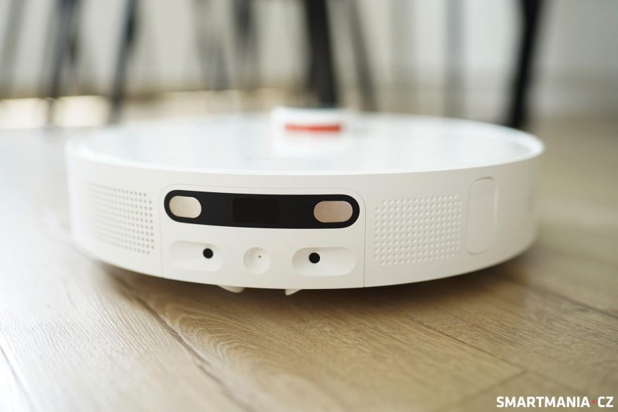 Pohled na zadní stranu Xiaomi Robot Vacuum X10+
