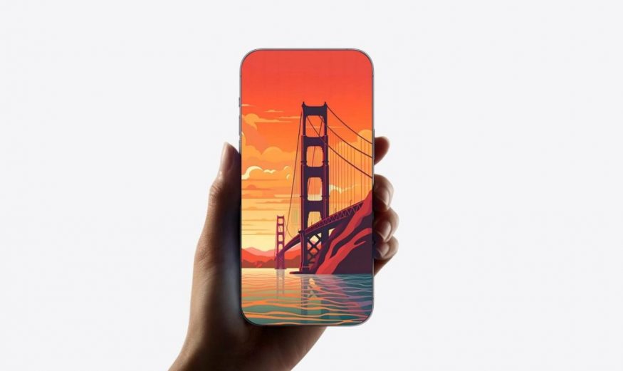 Koncept bezrámečkového iPhonu Koncept bezrámečkového iPhonu