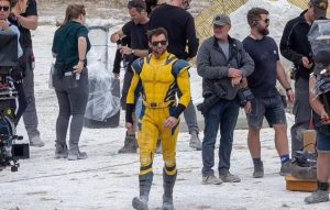 Wolverine na natáčení filmu Deadpool 3