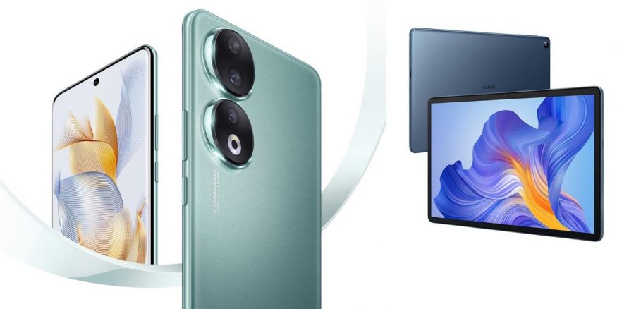 honor 90 společně s tabletem honor pad X8