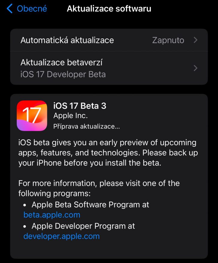 iOS 17 beta 3