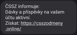 Podvodná SMS