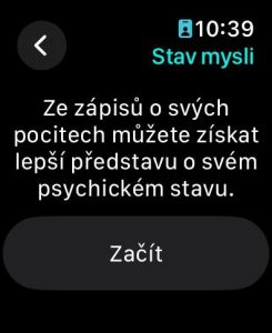 Stav mysli ve watchOS 10