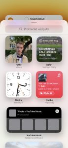 Interaktivní widgety v iOS 17
