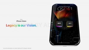 Koncept a funkce Apple iPhone Vision