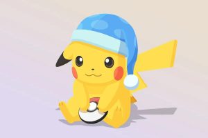 Pokémon Pikachu z aplikace Pokémon Sleep
